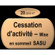 Cessation temporaire d'activité - Mise en sommeil SASu