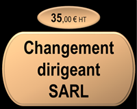 Changement de dirigeant SARL