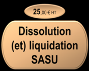 Dissolution / Dissolution - Liquidation SASU