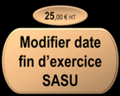 Modifier la date de fin d'exercice SASU