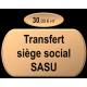 Transfert siège social SASU