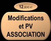 Modifications et PV d'association