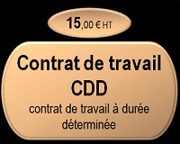 Contrat de travail à durée déterminée CDD